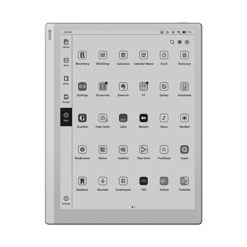 BOOX Go 10.3 Tablet – Large ePaper Note-Taking & Reading Device