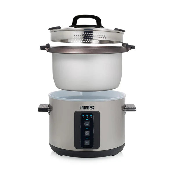 Princess Pasta and Rice Cooker 1.8L - Automatic Cooker with Integrated Colander