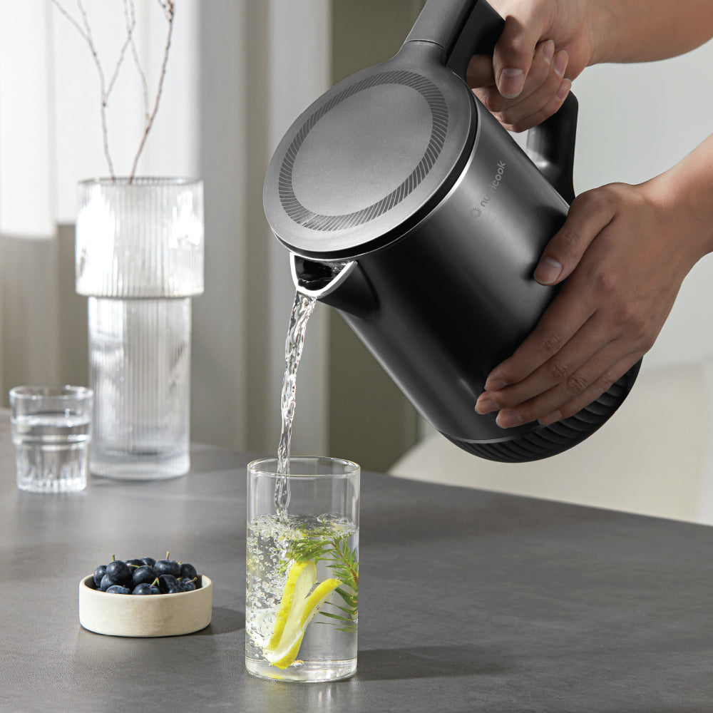 Nutricook NC-USK501 Electric Kettle | 1.7L | 1800W | U-Shape 3D Heating | SUS316 Steel | Silver