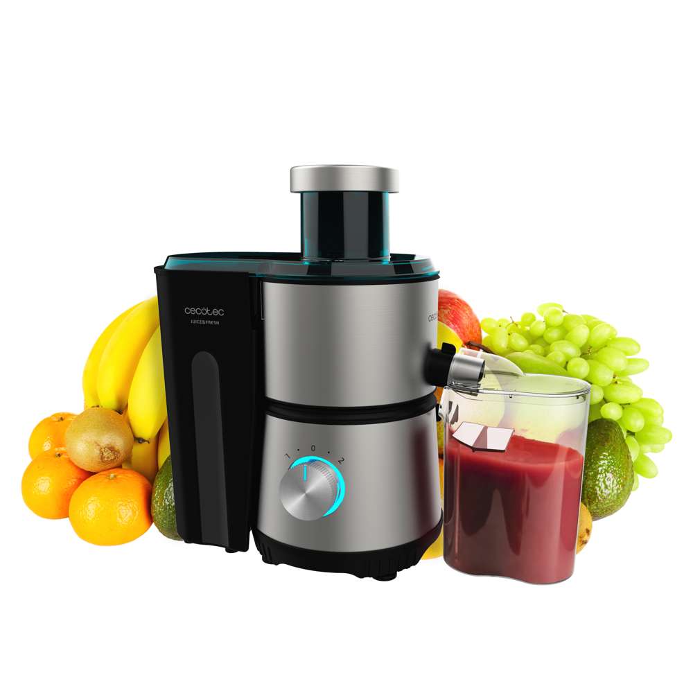 Cecotec Juice&Fresh 400 Titan Black 400W Centrifugal Juicer