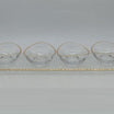 Velvet Glass Tray with 4 Bowls 17.5*24 cm – Golden Edge