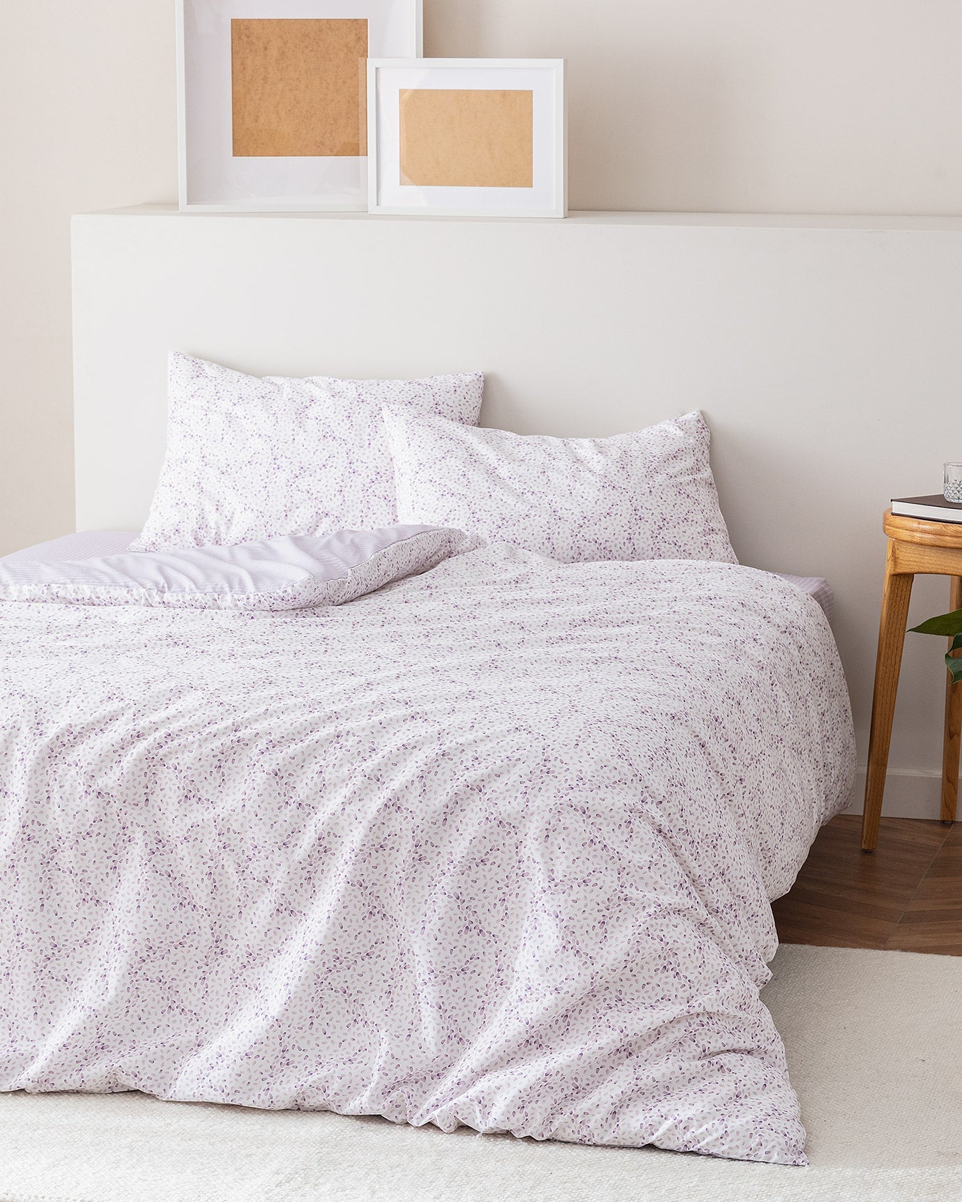 Octave King Size Fitted Duvet Cover Set - Ranforce Patterned - Madame Coco JO