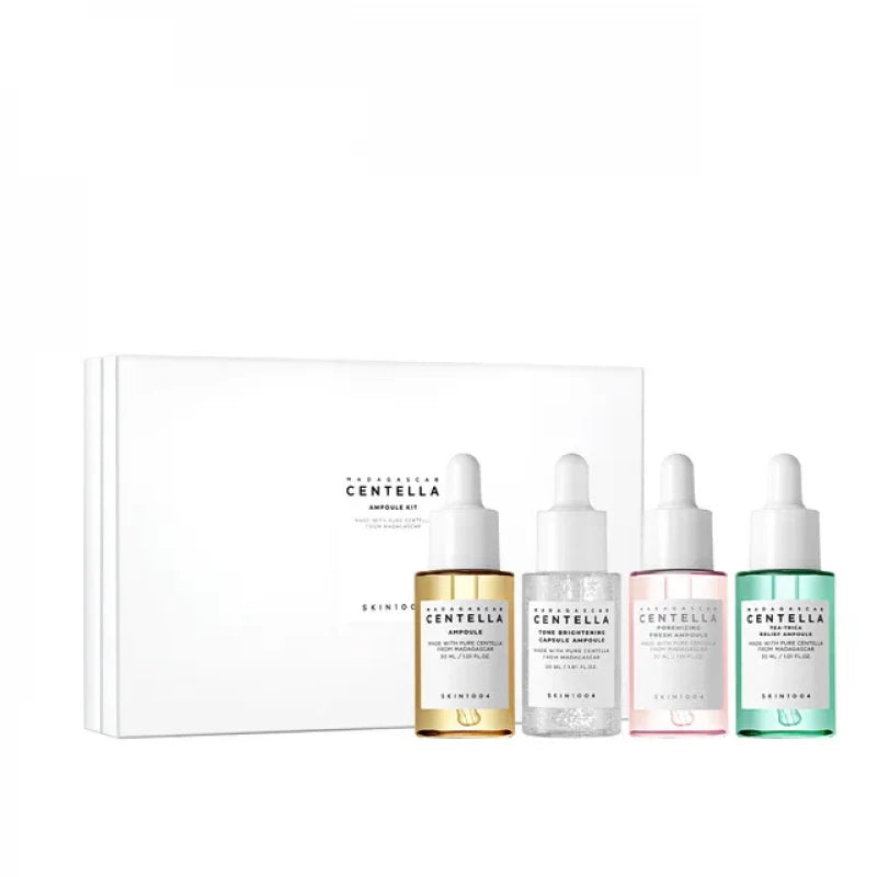 SKIN 1004 Centella Ampoule Kit – 4 Serums for Radiant Skin