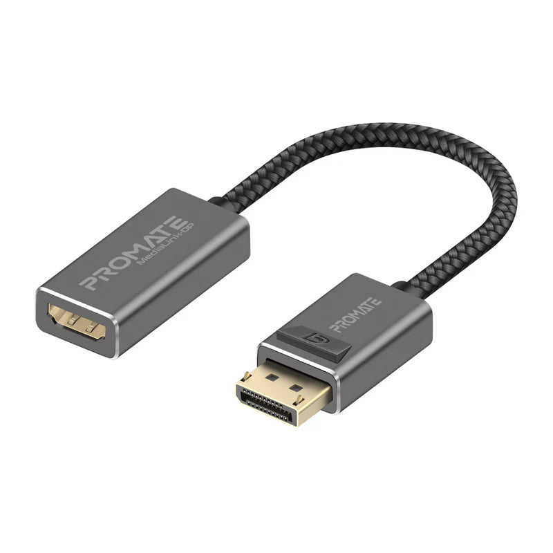 Promate MediaLink-DP 4K@60Hz High Definition DisplayPort to HDMI Adapter