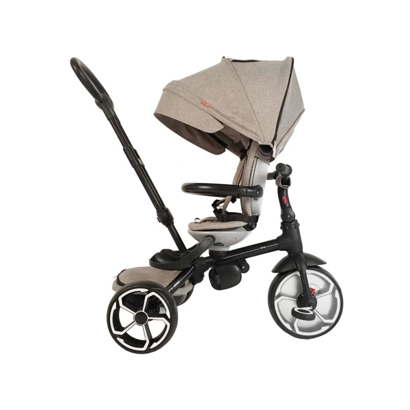 Qplay Prime 6-in-1 Trike – Beige, Convertible Tricycle