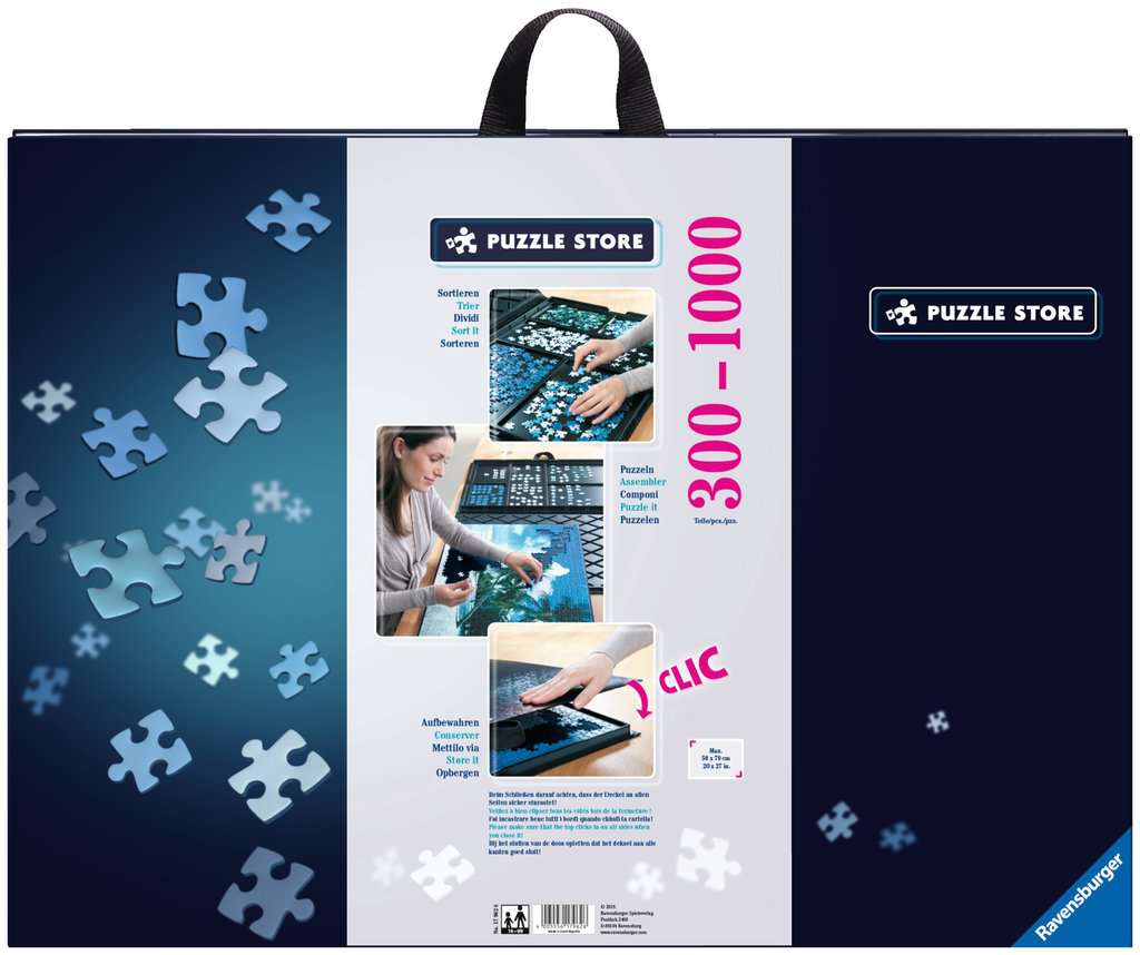 Ravensburger Puzzle Store - Puzzle Storage & Sorting Solution for 1000 Pieces