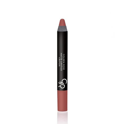 Golden Rose Matte Lipstick Crayon No.21 – Natural Nude Shade