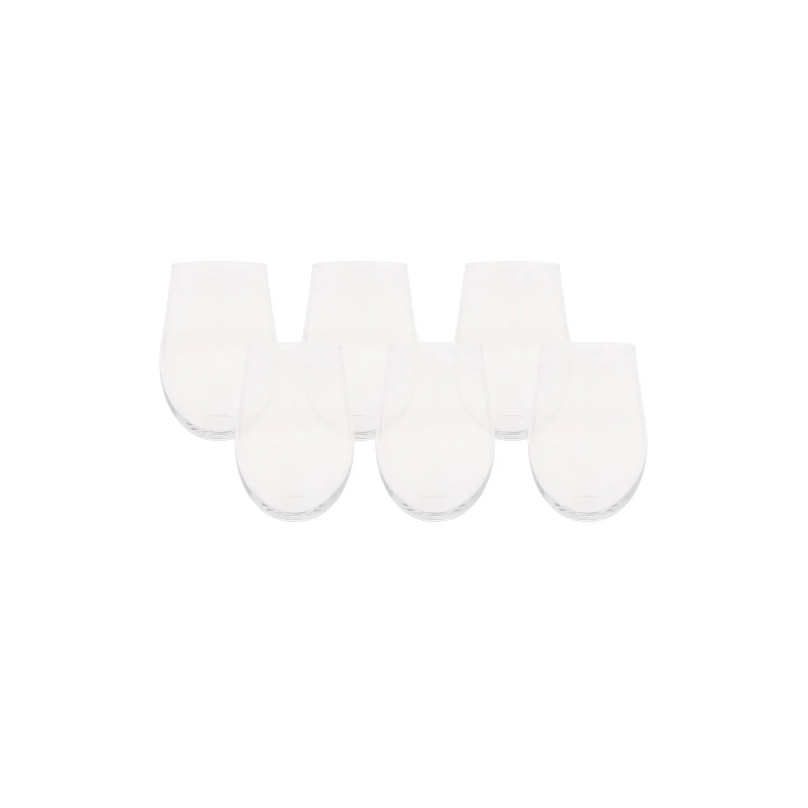 Karaca KRS Jade Highball Glass Set, 6pcs, 580ml – Clear & Elegant