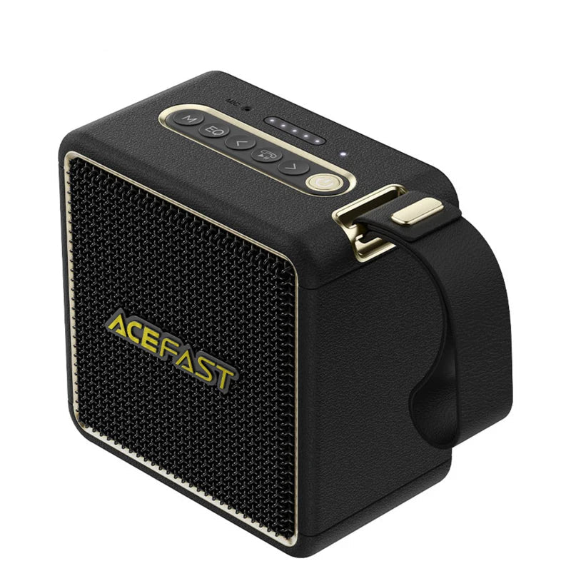 ACEFAST Rugged Waterproof Bluetooth Speaker | IPX7 | LED Lighting | Shockproof | Outdoor Adventure
