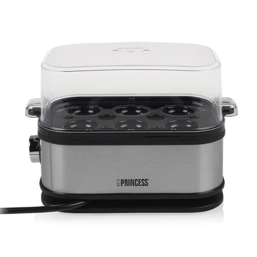 Princess Egg Boiler - Stainless Steel Cook 1-6 Eggs Perfectly