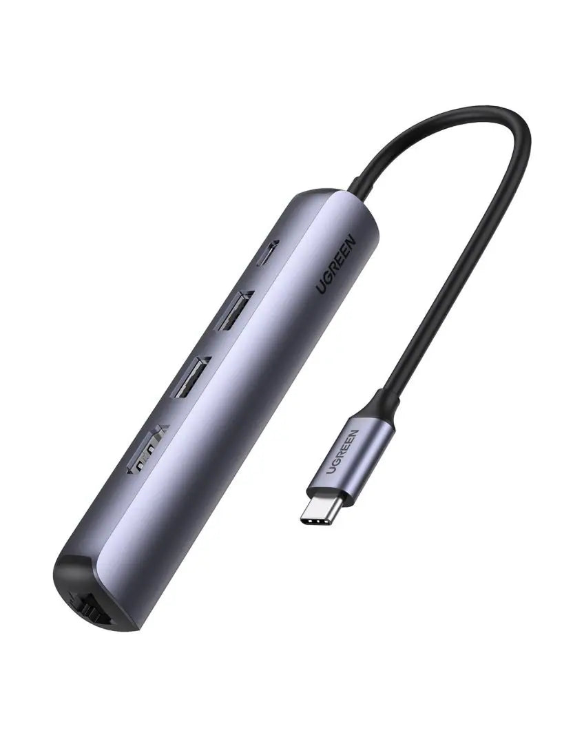 UGREEN 5-in-1 USB-C Hub with HDMI & Gigabit Ethernet