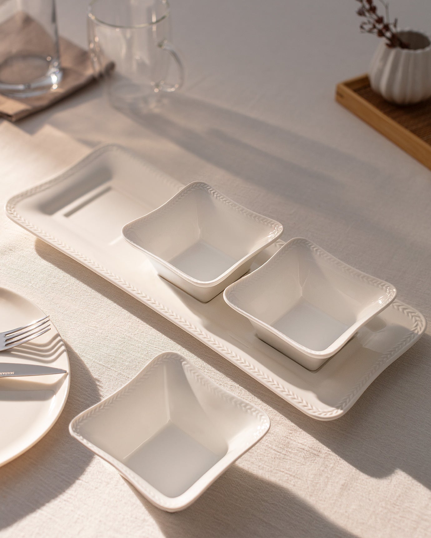 New Petit Concept 4 Pcs Part Platter - Madame Coco JO