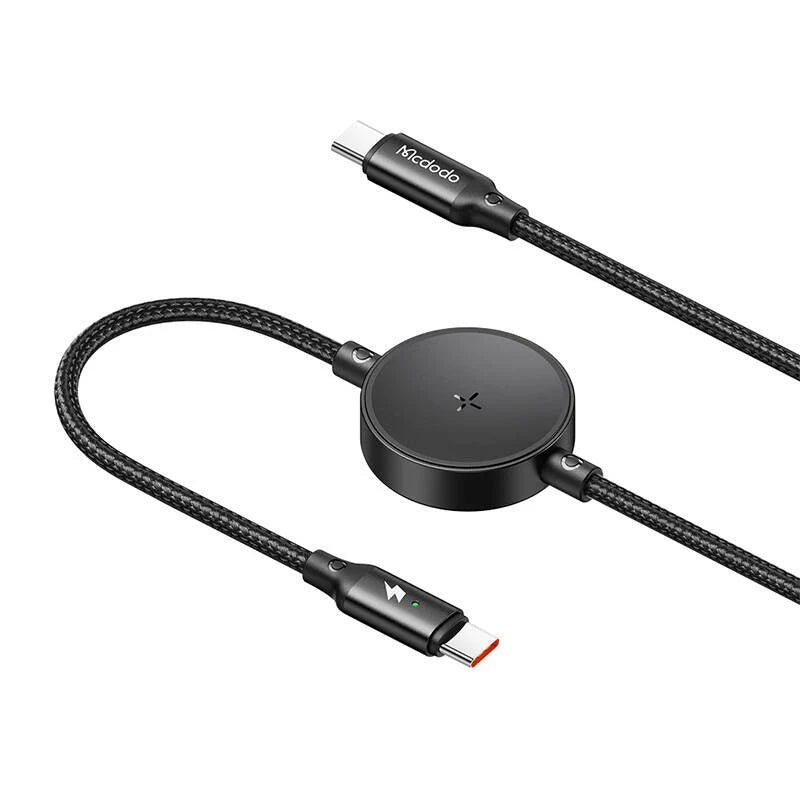 Mcdodo 2-in-1 USB-C to USB-C + Samsung Watch Wireless Charger 60W 1.5M