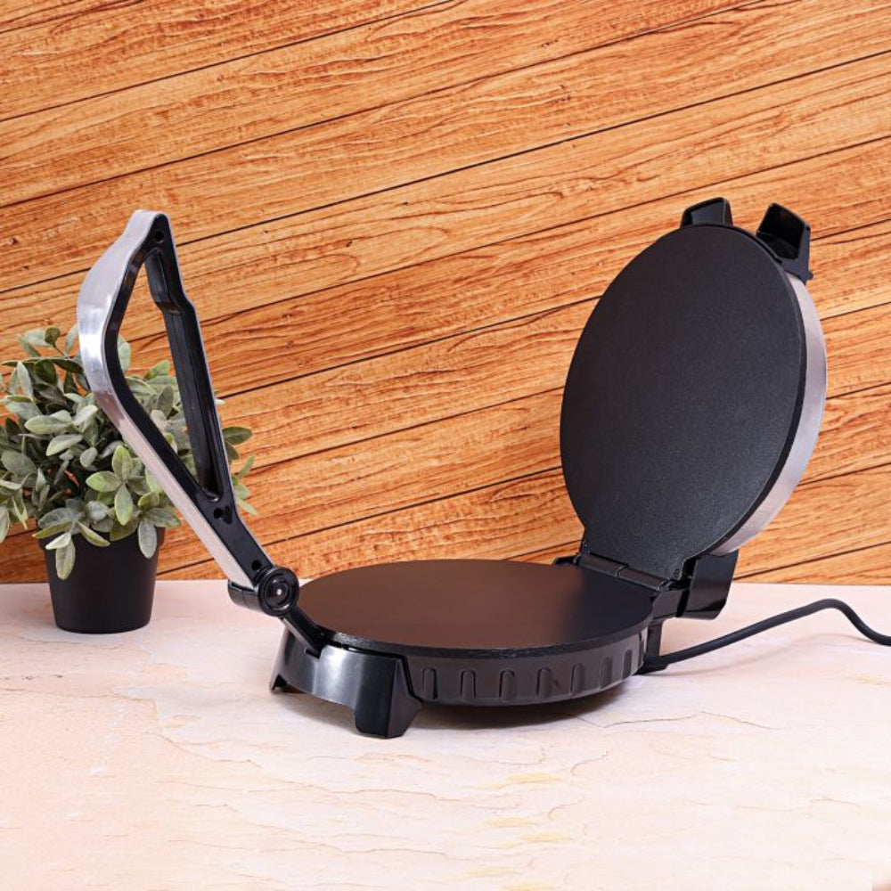 Geepas Mexican Style Tortilla & Roti Maker 10” Non-Stick