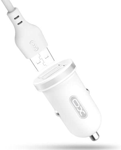 XO TZ08 Mini car car charger set Micro 2.1A - Black