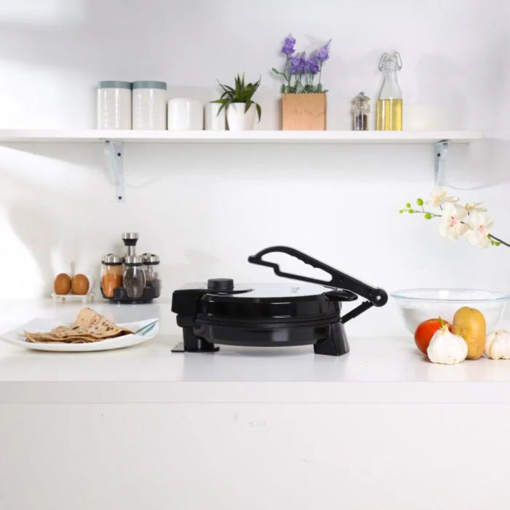 Geepas Mexican Style Tortilla & Roti Maker 10” Non-Stick