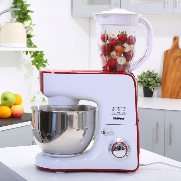 GEEPAS 5 In 1 Stand Mixer 800W Stand Mixer & Blender