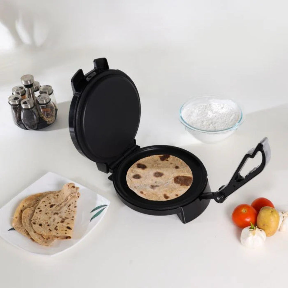 Geepas Mexican Style Tortilla & Roti Maker 10” Non-Stick