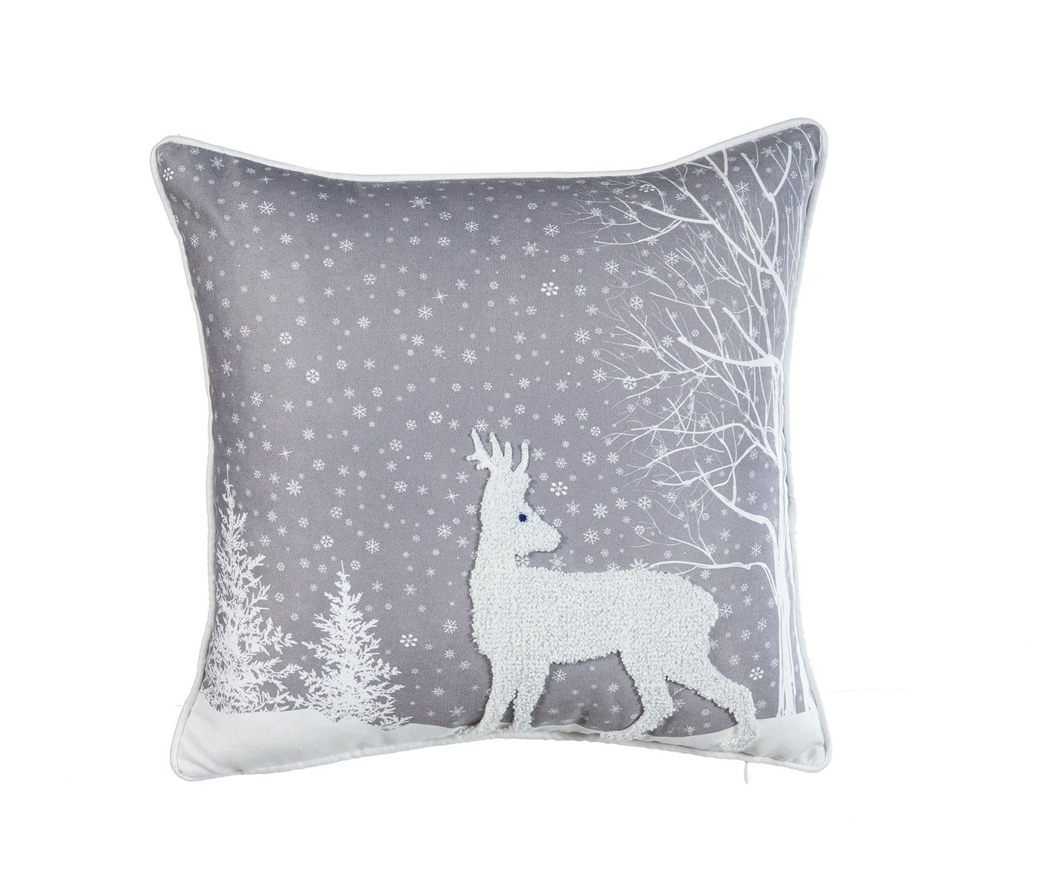 ARMN Azure Embroidered Pillow Cover – Elegant & High Quality