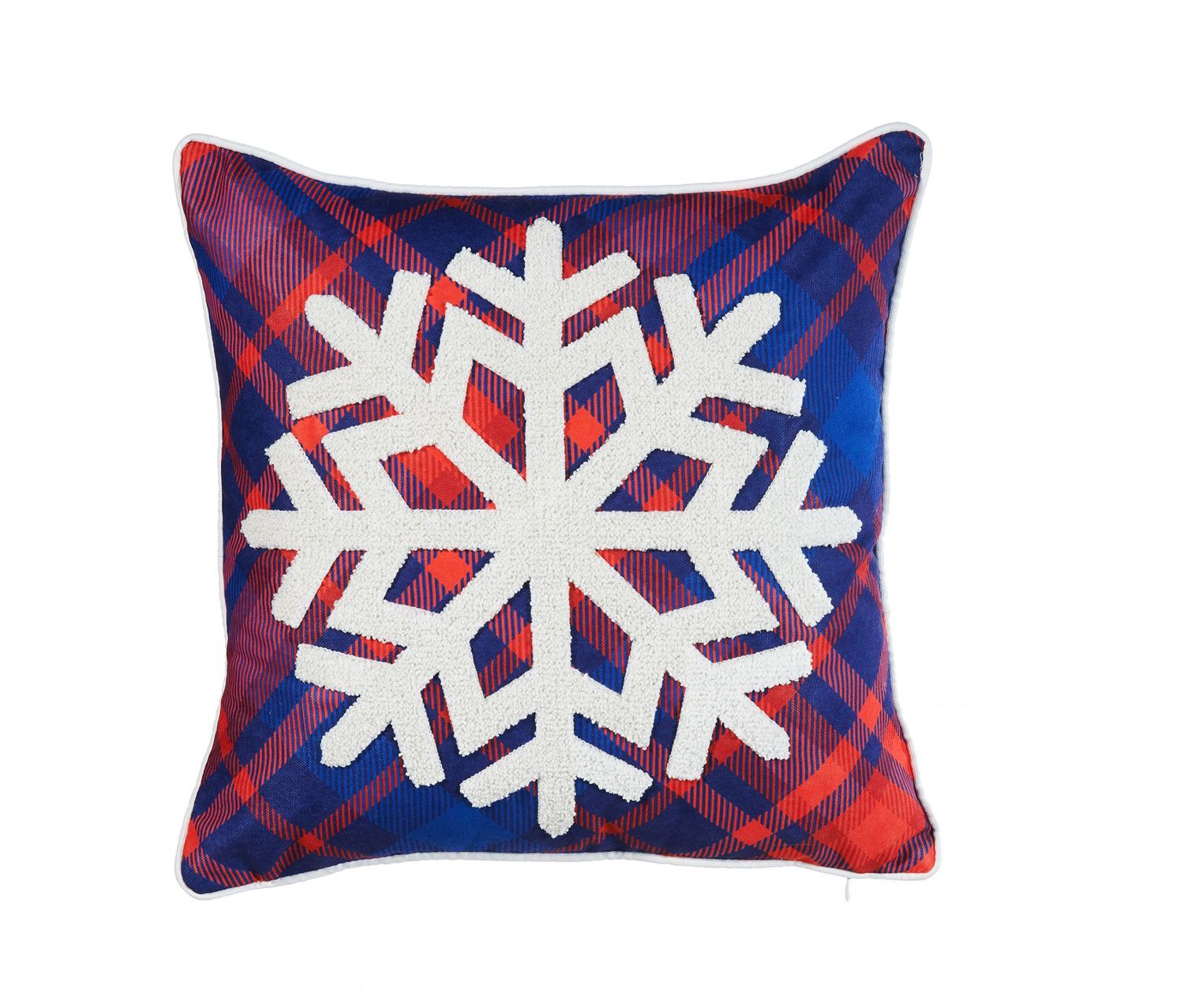 ARMN Azure Embroidered Pillow Cover – Elegant Handmade Design