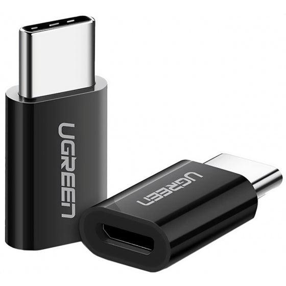 UGREEN USB-C to Micro USB Adapter (Black)