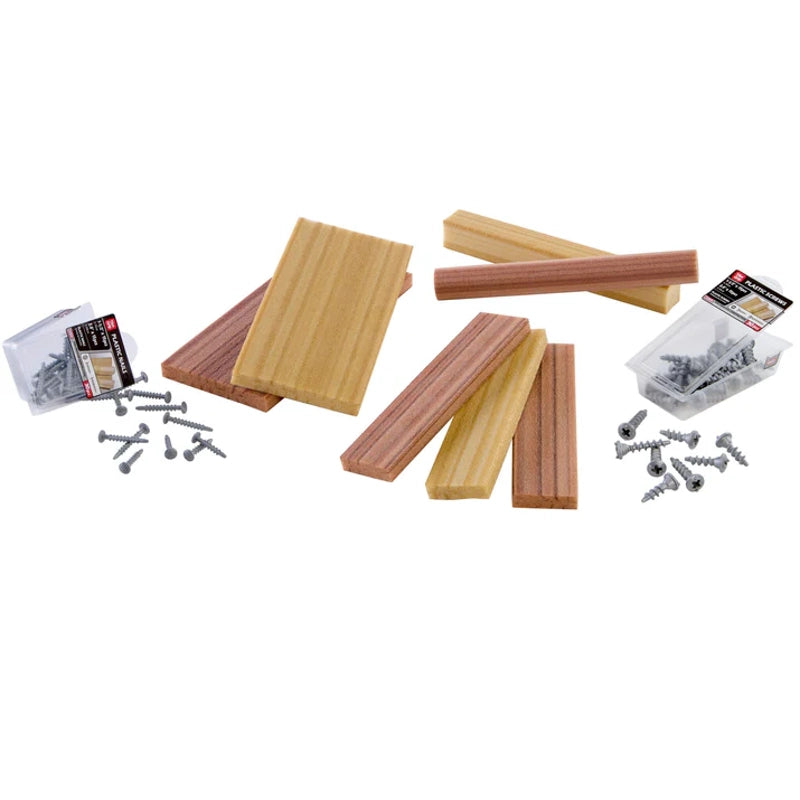 Little Tikes Creative Construction Wood, Nails & Screw Bundle – Kids Building Set
