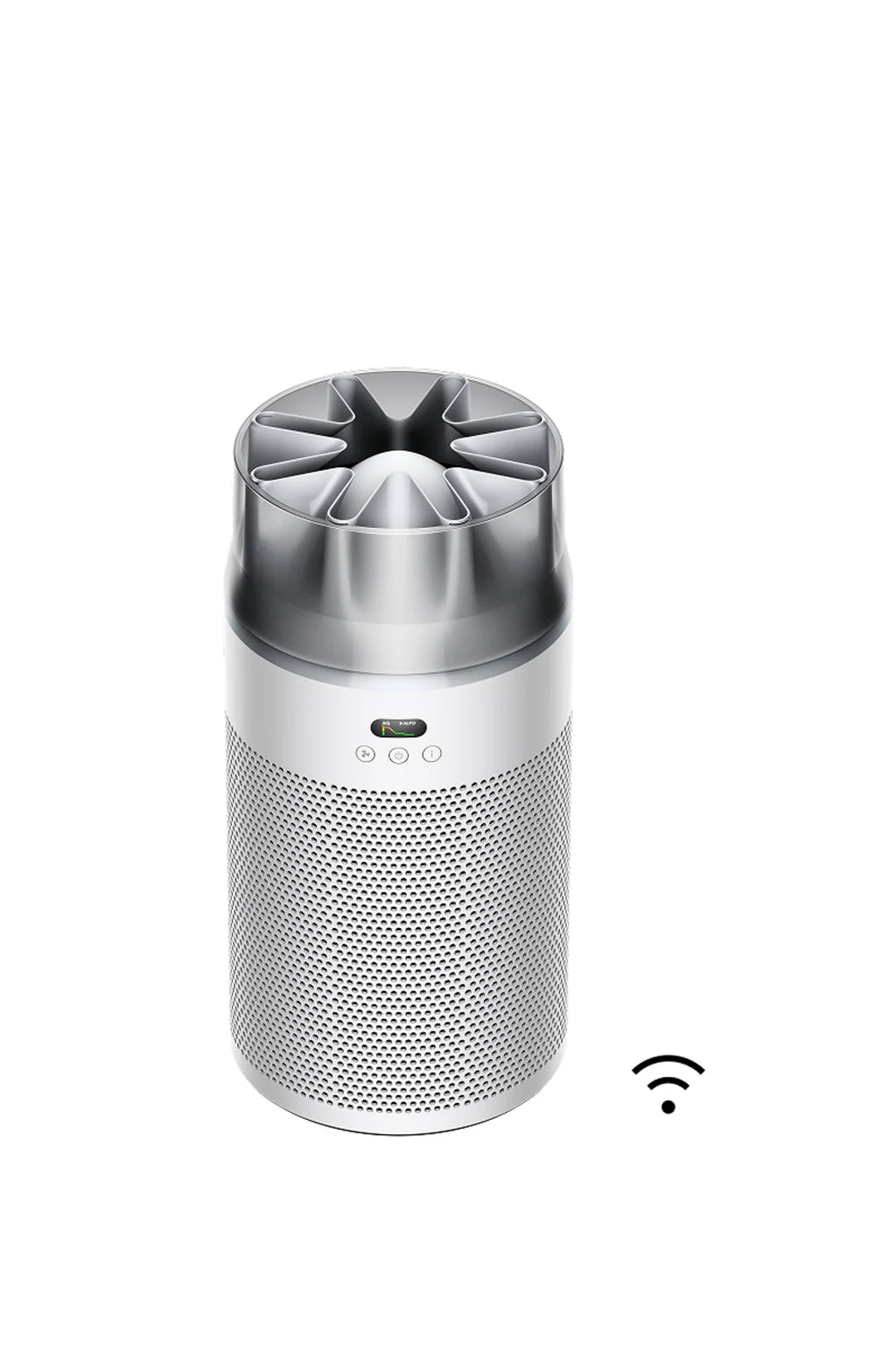 Dyson HushJet™ Purifier Compact - White/Silver