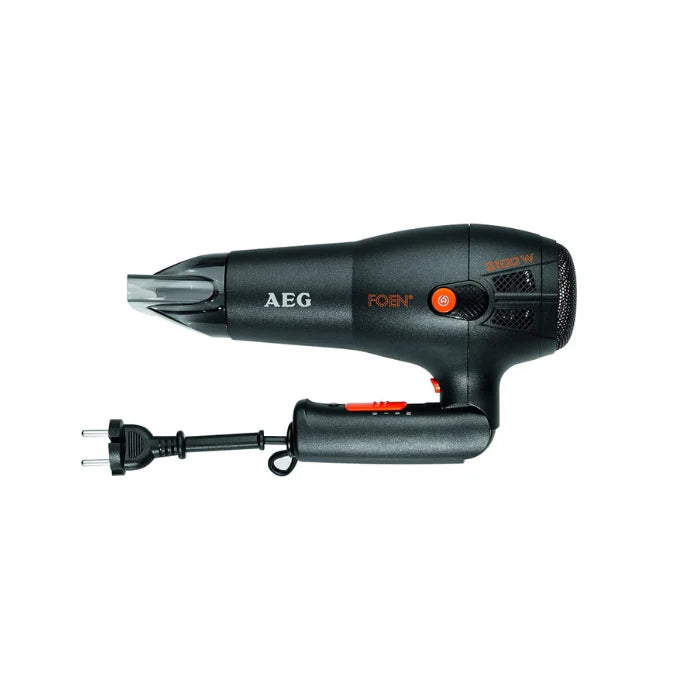 AEG Ionic Hair Dryer HT 5650 – Auto Cable Rewind, 360° Rotating Nozzle & Cool Shot | 3 Heat Settings