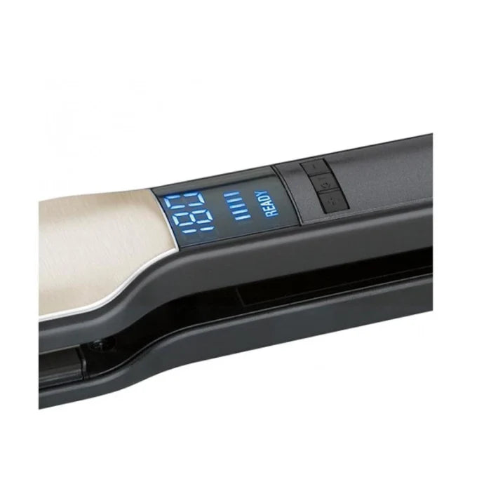 AEG Ceramic Hair Straightener HC 5593 – 16-Stage Temperature Control 50–200°C, LCD Display & Auto Shut-Off