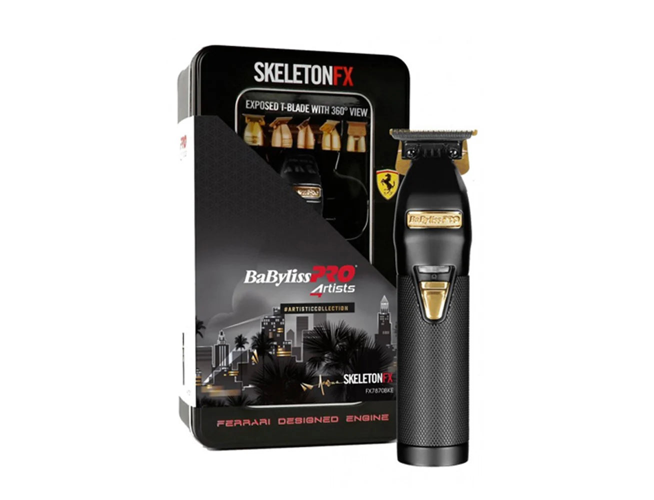BaByliss PRO BLACKFX CLIPPER 4ARTISTS FX8700B - Limited Edition