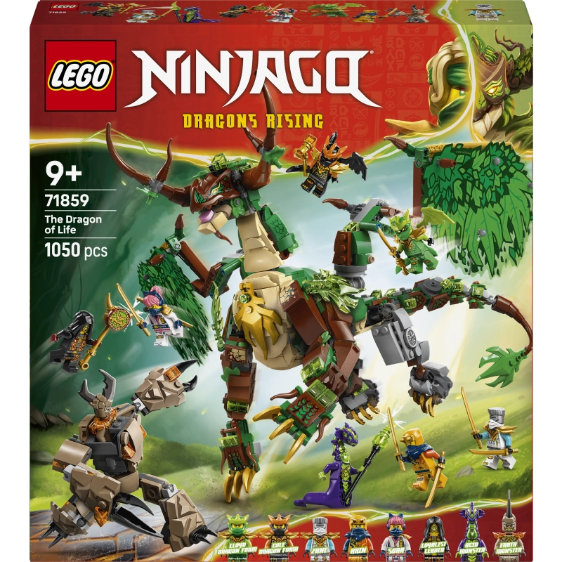 LEGO NINJAGO The Dragon of Life – 1050 Pieces | Set 71859