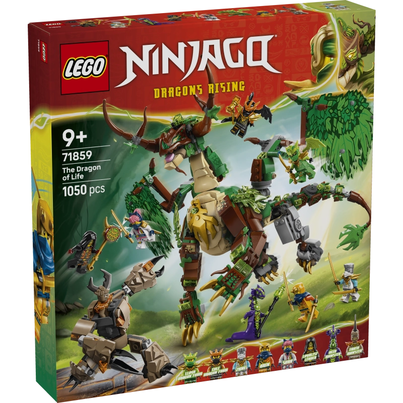 LEGO NINJAGO The Dragon of Life – 1050 Pieces | Set 71859