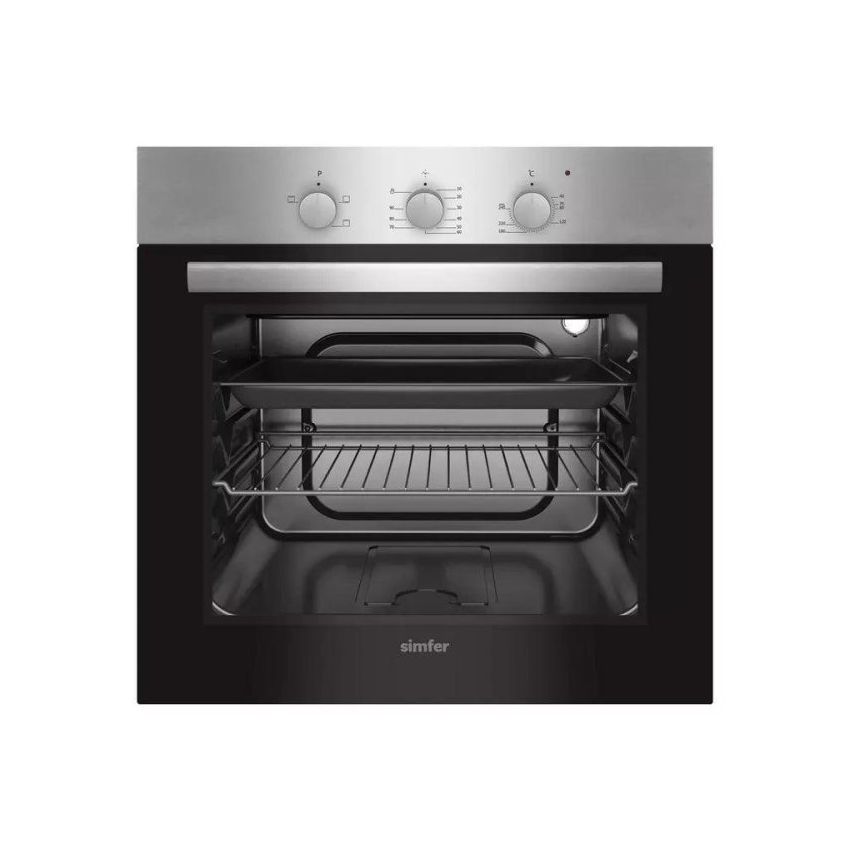 Simfer B6300 CMRIM 60cm Built-In Oven | Gas & Electric | Digital Display | Fan | Full Feature
