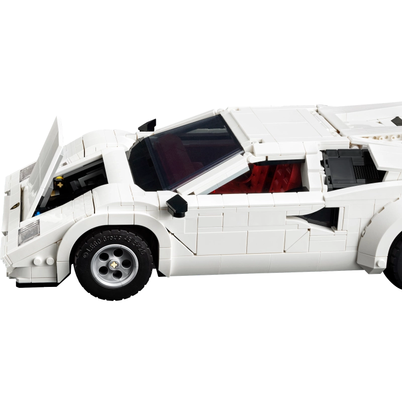 LEGO Icons Lamborghini Countach 5000 Quattrovalvole – 1506 Pieces | Set 10337 (Rare Edition)