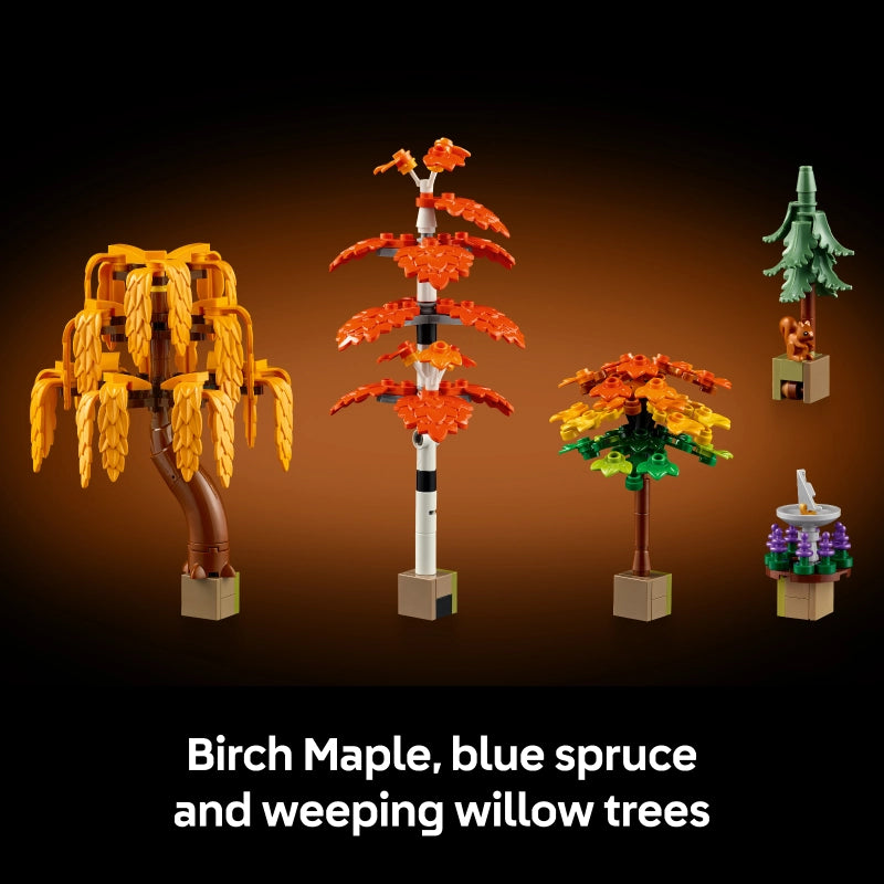 LEGO Icons Autumn Cottage Garden – 1102 Pieces | Set 11372