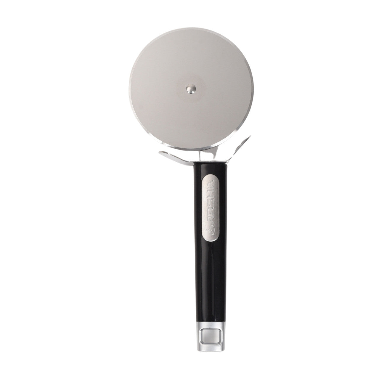 Arshia Pizza Cutter – 18/0 Stainless Steel Wheel with Chrome ABS Body & Non-Slip Handle