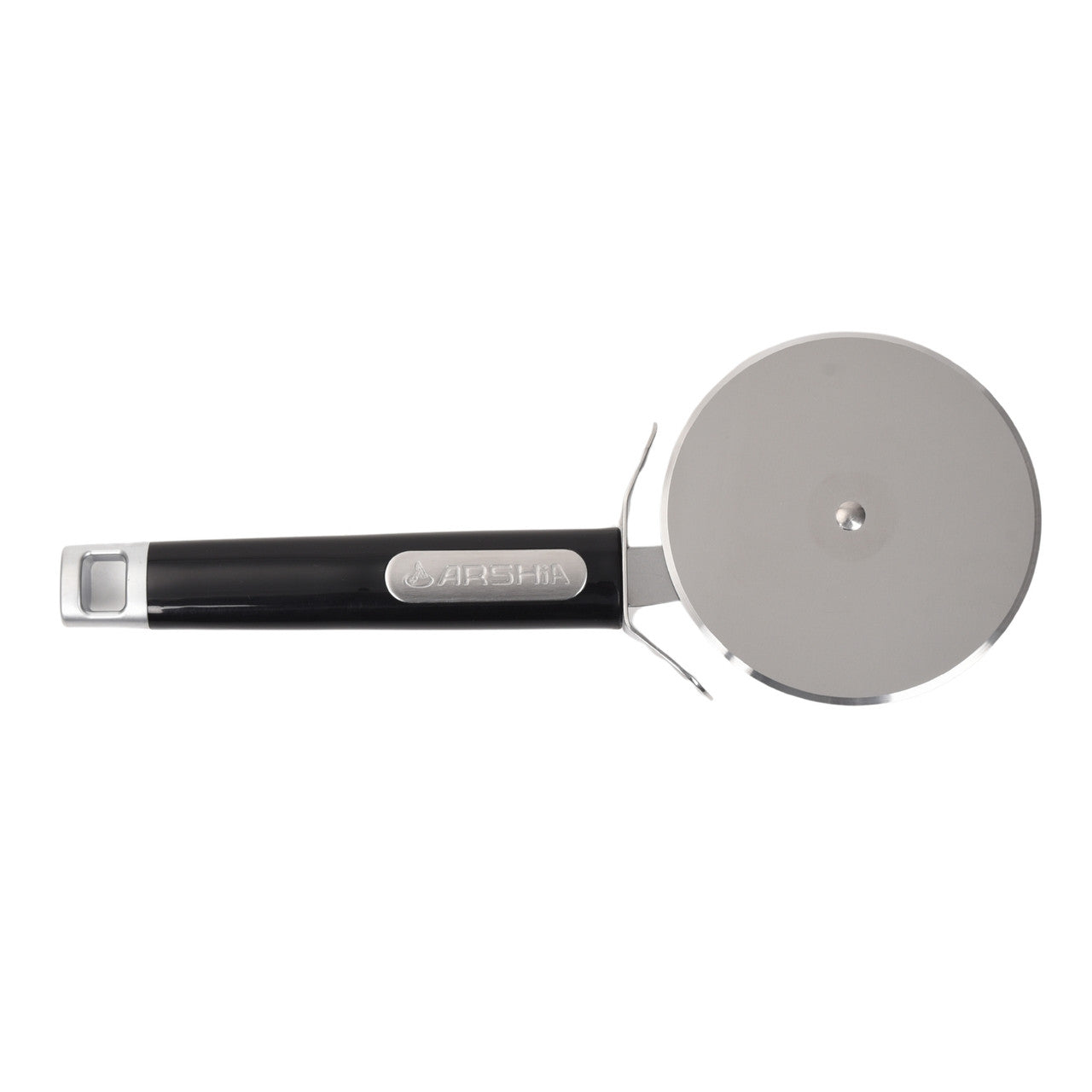 Arshia Pizza Cutter – 18/0 Stainless Steel Wheel with Chrome ABS Body & Non-Slip Handle