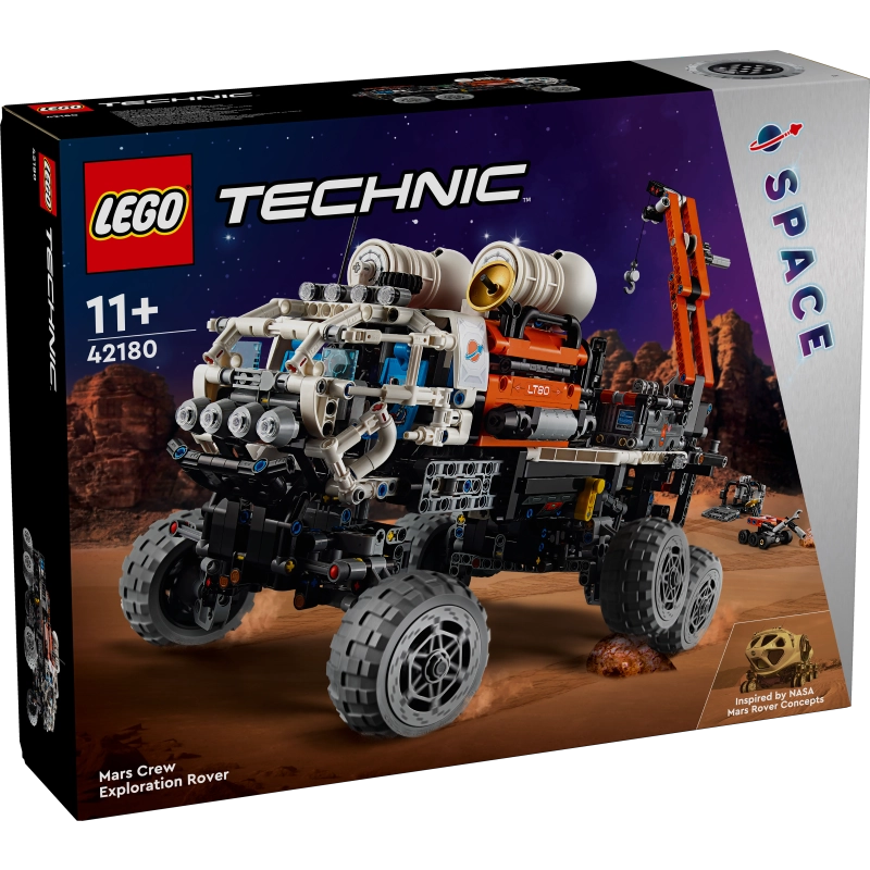 LEGO Technic Mars Crew Exploration Rover – 1599 Pieces | Set 42180