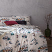 Boone Super King Flannel Duvet Cover Set - Madame Coco JO