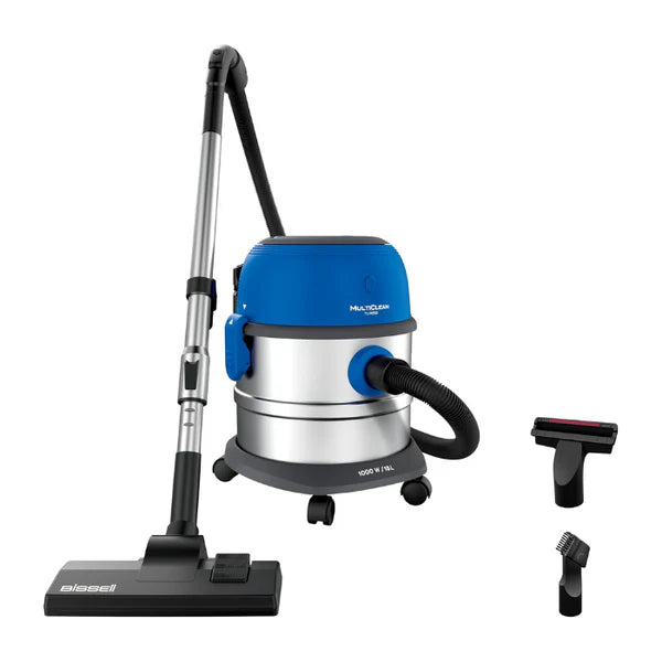 Bissell MultiClean Turbo Drum Wet & Dry Vacuum Cleaner - 15L Tank 1000W | 4113