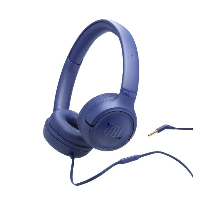 JBL Tune 530 Wired Headphones - On-Ear Headphones with Pure Bass Sound & Foldable Design