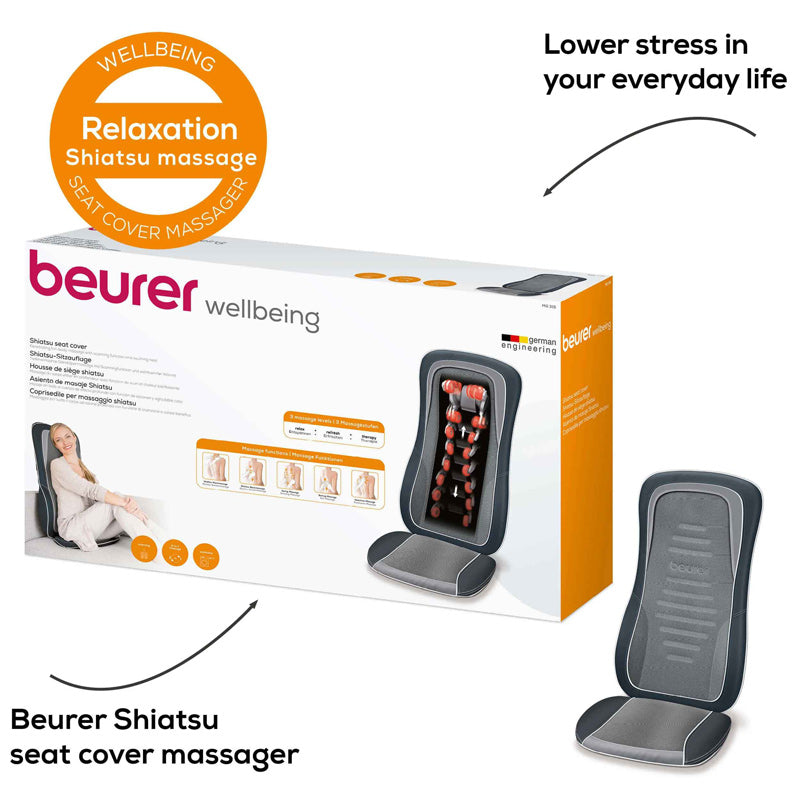 Beurer MG 315 Massage Seat Customized Shiatsu with Heat