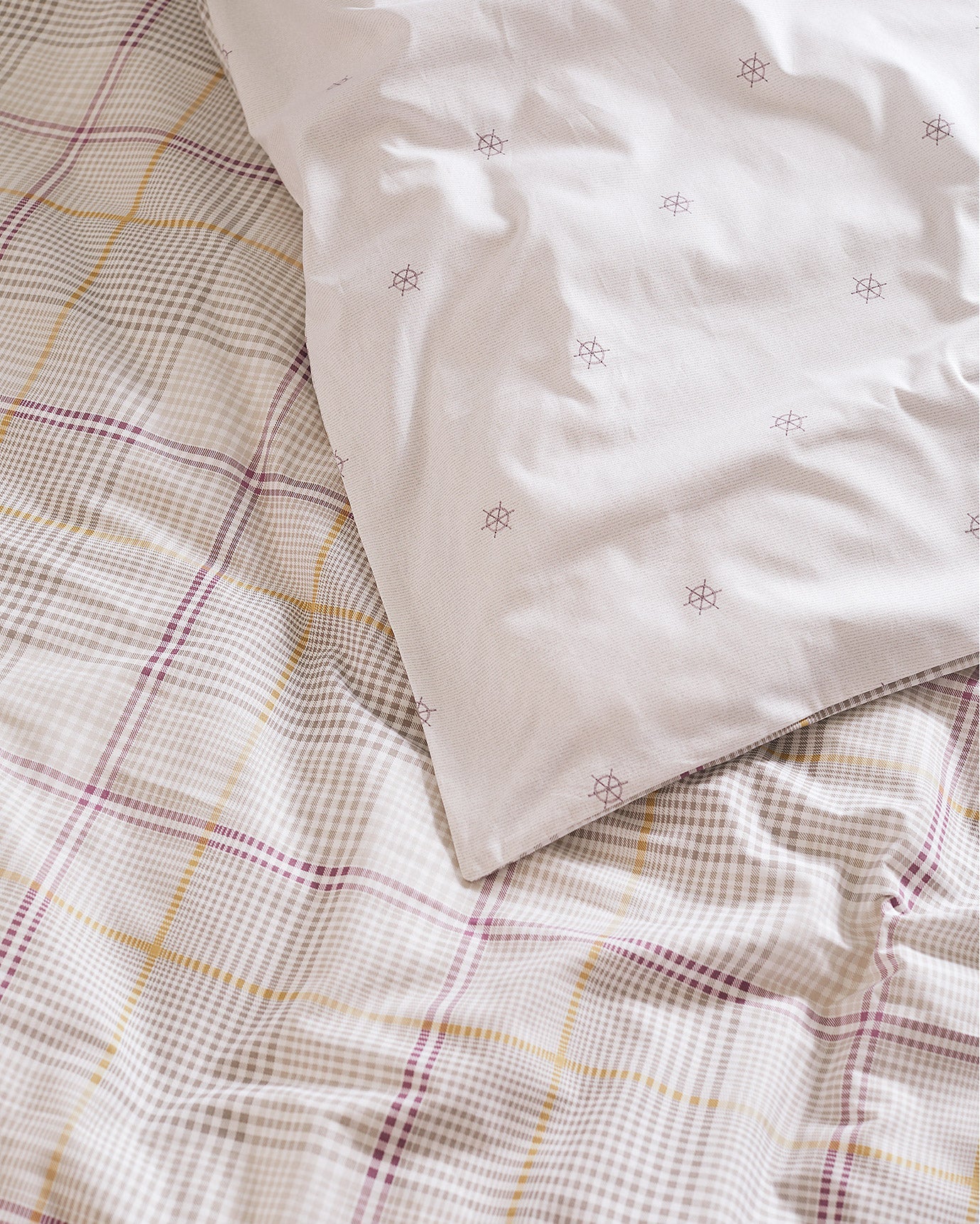 Fontaine King Size Fitted Duvet Cover Set - Ranforce Patterned - Madame Coco JO