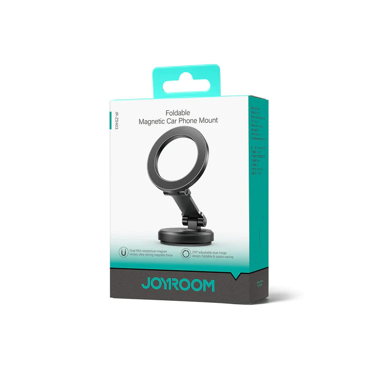 Joyroom Foldable Magnetic Car Phone Mount Strong Grip & Versatility