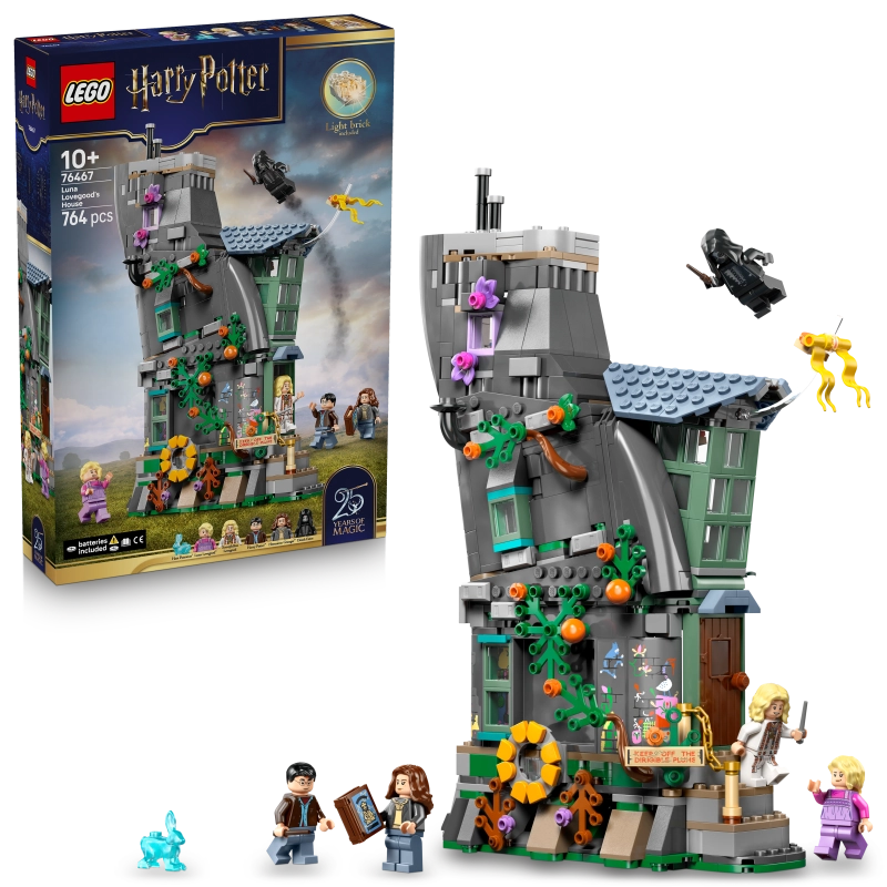 LEGO Harry Potter Luna Lovegood's House – 764 Pieces | Set 76467