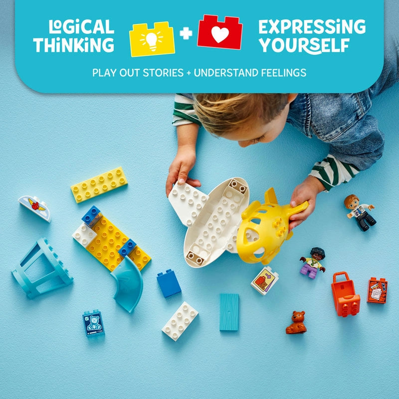 LEGO DUPLO First Time at the Airport – 23 Pieces | Set 10443