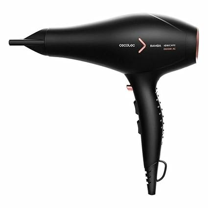 Cecotec Bamba IoniCare 5350 2600W Ionic Hair Dryer Black — Maximum Power, Zero Frizz