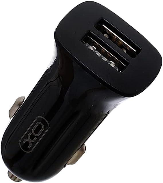 XO TZ10 12W PC Dual USB car charger for Lightning