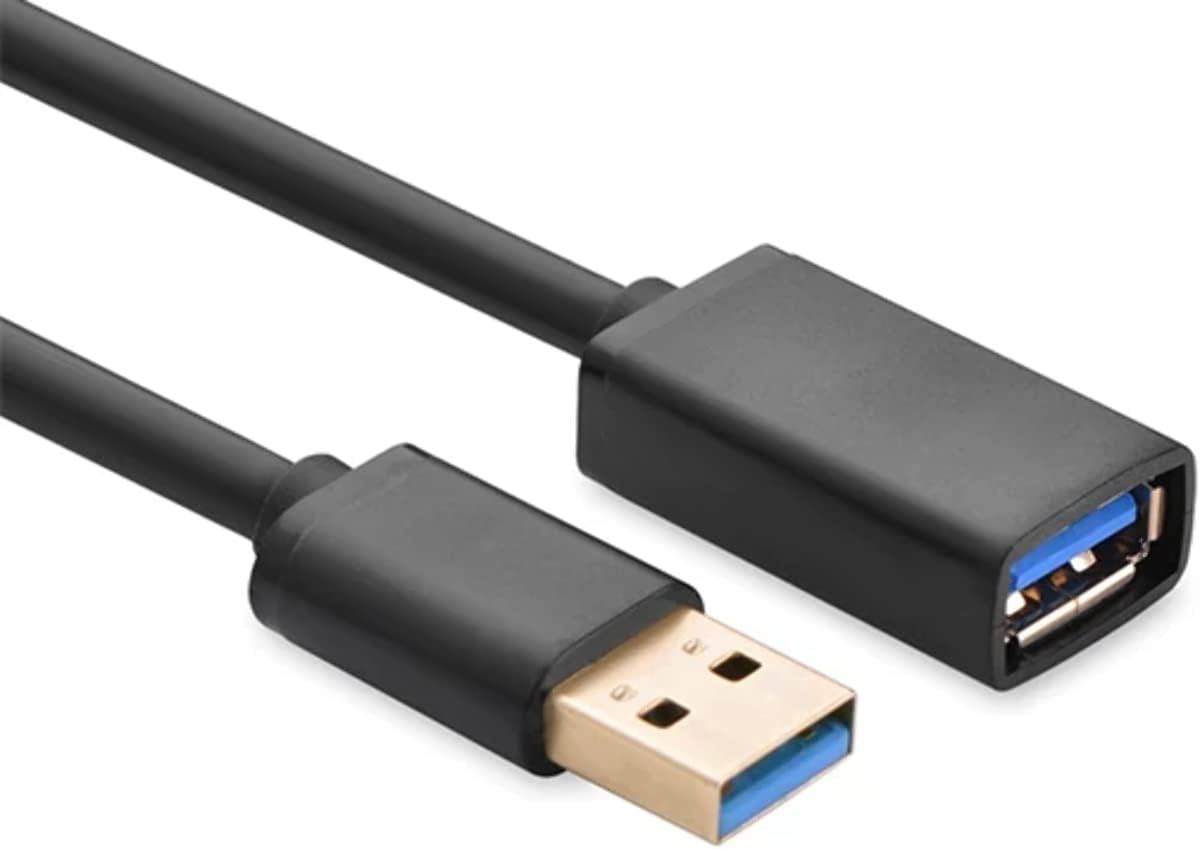 UGREEN USB 3.0 Extension Cable – Male to Female, Black