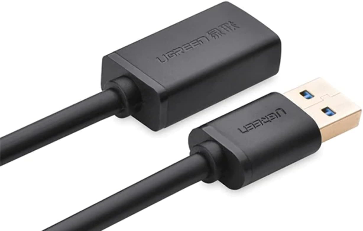 UGREEN USB 3.0 Extension Cable – Male to Female, Black